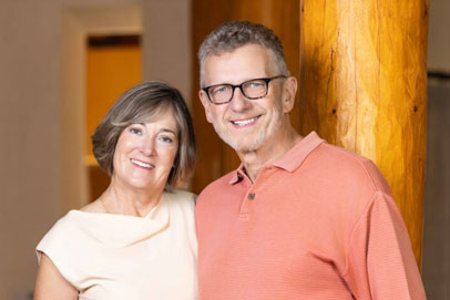 William Feaster ’76M (MD) and Sandi Feaster. Link to their story
